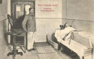 Pöstyén-fürdő, Kúpele Piestany; Iszapfürdő. Lampl Gyula kiadása / Lokalschlammbad / mud bath in the spa, interior