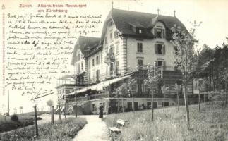 1904 Zürich, Alkoholfreies Restaurant am Zürichberg / Non-alcoholic restaurant