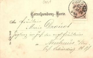 1899 Vienna, Wien; K.k. Hofburg, K.u.K. Hof-Brückenwaagen-Fabrik von C. Schember & Söhne / Weigh...