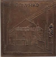 Bronz Plakett, 1972, Bonyhád-Synagoge, G.Varbanov, Erh.:st /verdefényes RRRR! (nur 5 St)