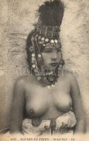 Scene et Types, Ouled Nail / Algeria folklore, nude woman