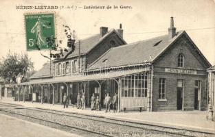 Hénin-Liétard, Interieur de la Gare / railway station, TCV card