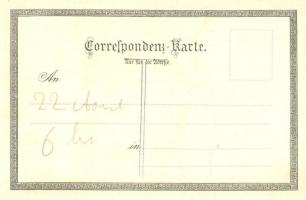 Schwaz (Tirol), Fuggerhaus / Kuenstlerpostkarte No. 1507. von Ottmar Zieher litho