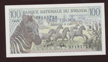 Ruanda 1978. 100Fr T:I