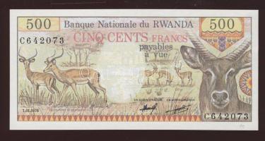 Ruanda 1978. 500Fr T:I