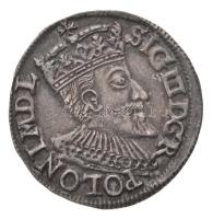 Lengyel Királyság 1594. 3Gr Ag III. Zsigmond (2,3g) T:1-,2 /  Poland 1594. 3 Grossus Ag Sigismund III (2,3g) C:AU,XF Kopicki 973.