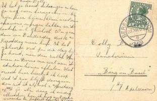 The hockey-keeper. litho (EB)