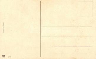 Via Crucis - 14 darabos litho képeslap sorozat Jézus keresztútjáról. Saját tokjában / Litho postcard...