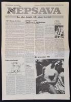 1984-1988 A Népszava farsangi és április elsejei, dolgozóknak készített, forgalomba nem került, humo...