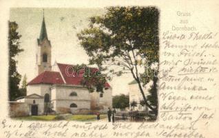 1905 Vienna, Wien XVII. Dornbach, Kirche / church