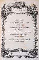 Nagyenyedi album MDCCCLI (1851.) Szerk.: Szilágyi Sándor. Szász Károly, Gyulai Pál, Tompa Mihály, Jó...