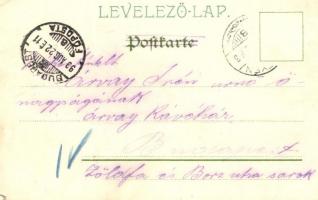 1899 Pöstyén, Pistyan, Piestany; Pöstyéni alakok, Judaika / Pöstyéner Typen. Druck und Verlag Louis ...