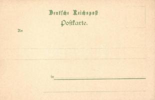 1896 Berlin, Berliner Gewerbe Ausstellung, Alt-Berlin, Spandauer-Thurm. Krüger & Co. / Great Ind...