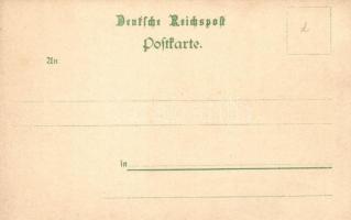 1896 Berlin, Berliner Gewerbe Ausstellung, Aussichtsthurm Hauptrestaurant. Krüger & Co. / Great ...