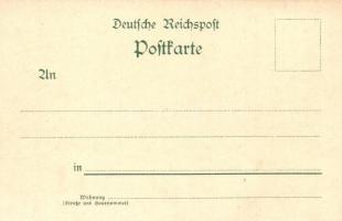 1896 Berlin, Berliner Gewerbe Ausstellung. Gas-Industrie, Kolonial Abtheilung. J. Goldiner / Great I...