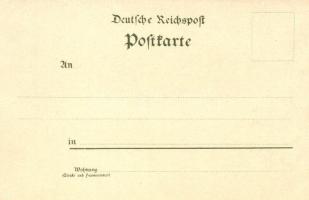 1896 Berlin, Berliner Gewerbe Ausstellung. Kunstanstalt J. Miesler No. 4. Geb. F. Chemie, Optik, Mec...