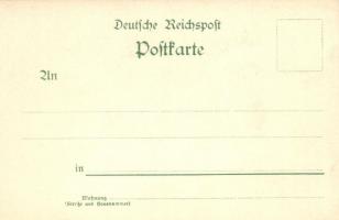 1896 Berlin, Berliner Gewerbe Ausstellung, Panorama und Strasse Kairo / Great Industrial Exposition ...