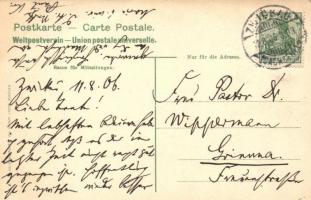 1906 Zwickau, Gewerbe und Industrie Ausstellung / Commercial industry exhibition (EB)