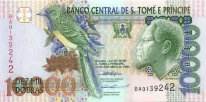 St.Thomas & Prince 1996. 10.000D T:I