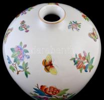 cca 1920 Herendi Viktória mintás díszváza, kézzel festett, jelzett (koronás), hibátlan, m: 36 cm /
...