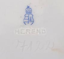 cca 1920 Herendi Viktória mintás díszváza, kézzel festett, jelzett (koronás), hibátlan, m: 36 cm /
...