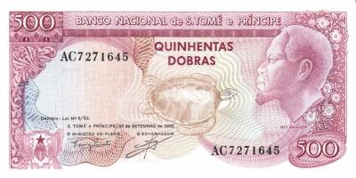 St.Thomas & Prince 1982. 50D, 100D, 500D, 1000D komplett sor T:I