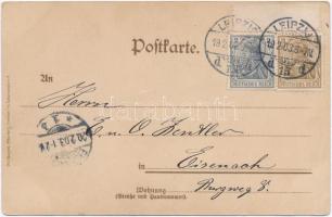 Gruss aus Kiao-Tschau. Feldpost! / Kiautschou Bay concession. Military art postcard. litho