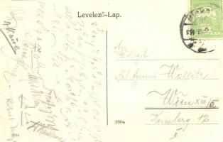 1914 Miskolc, Széchenyi utca, Városház tér, villamos, Dohány és szivar, Turbóczy István, Váradi Sámu...