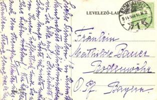 1914 Szombathely, Király utca, bor üzlet (EK)