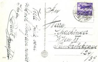 1934 Szentgotthárd, Hunyadi utcai részlet, dohánygyár igazgatósági épülete (EK)