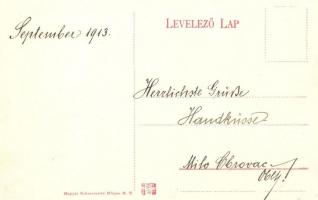 1913 Hajmáskér, Cs. és kir. tüzérségi lövőiskola, Istálló belső