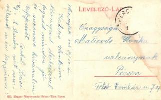 1911 Főherceglak, Knezevo; iskola, zárda, templom / schoo, church, nunnery. Art Nouveau  (fl)