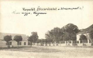 1916 Verpelét, utcakép Verbán üzletével. photo