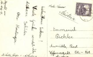 1916 Verpelét, utcakép Verbán üzletével. photo