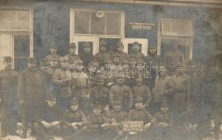 1916 K.u.K. Telegraphenreg. 10. Komp. 3 und 4. Zug., K.u.K. Telegraphen-Ersatz Baon. 9. Kompagnie / WWI K.u.K. military, telegraph regiments group photo
