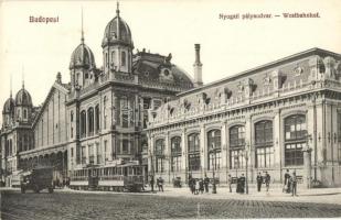 Budapest VI. Nyugati pályaudvar, villamos