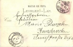 1897 (Vorläufer!) Budapest XIII. Vígszínház, építkezés (EK)