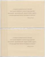 2000. 2000Ft "Millennium" (2x) eredeti, bontatlan csomagolásban, sorszámkövetők T:I
Adamo...