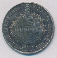 1846B 20kr Ag "V. Ferdinánd" T:2,2- patina, karc