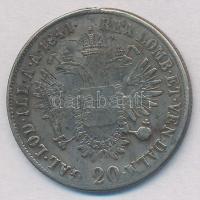 Ausztria 1841A 20kr Ag "V. Ferdinánd" T:3 
Austria 1841A 20 Kreuzer Ag "Ferdinand&qu...