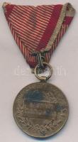 1898. "Jubileumi Emlékérem Fegyveres Erő Számára" Br kitüntetés nem saját mellszalaggal T:...