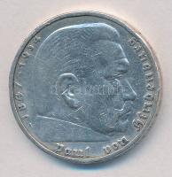 Német Harmadik Birodalom 1936A 5M Ag "Hindenburg" T:2 ph.
German Third Reich 1936A 5 Mark...