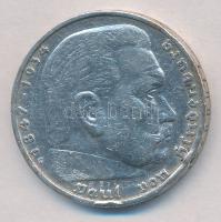 Német Harmadik Birodalom 1935G 5M Ag "Hindenburg" T:2,2- ph.
German Third Reich 1935G 5 M...