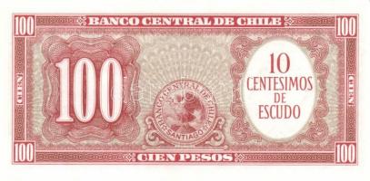 Chile 1947-75. 1/2c, 50c, 100c, 5P, 50Esc T:I