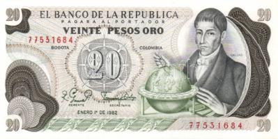 Kolumbia 1982.1.1. 20P T:I