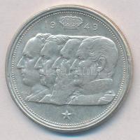 Belgium 1949. 100Fr Ag "BELGIE" T:2
Belgium 1949. 100 Francs Ag "BELGIE" C:XF