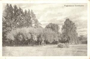 Vágkohány, Kochanovce; kert / garden (EK)