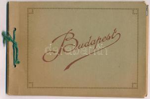 Budapest - leporellofüzet 10 képpel, Rigler rt. kiadása