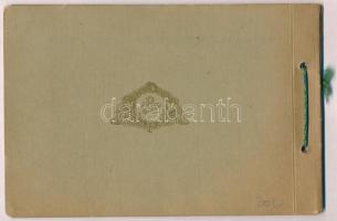 Budapest - leporellofüzet 10 képpel, Rigler rt. kiadása