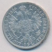 Ausztria 1886. 1Fl Ag "Ferenc József" T:2,2-
Austria 1886. 1 Florin Ag "Franz Joseph...